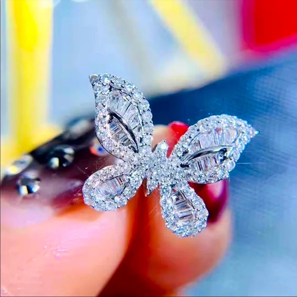 Jewelry - New 925 sterling silver butterfly 🦋 ring